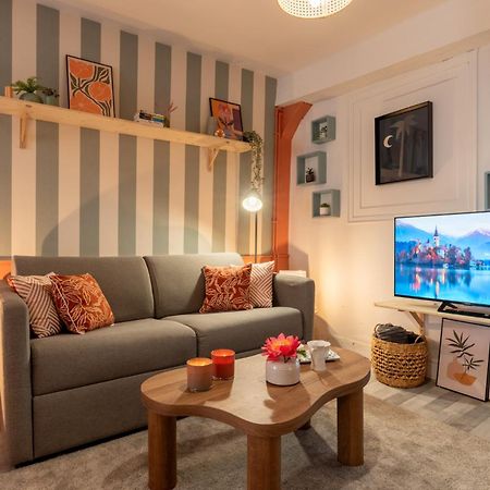 Olympe By Kleidos, Appartement 4P, Rue Calme, Centre Historique, Proche Gare Rouen Bagian luar foto