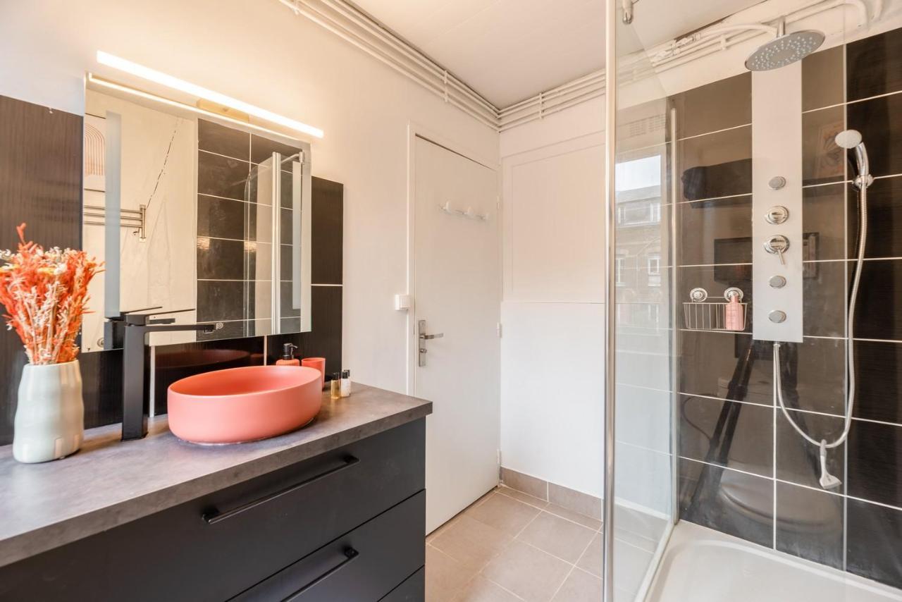 Olympe By Kleidos, Appartement 4P, Rue Calme, Centre Historique, Proche Gare Rouen Bagian luar foto